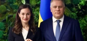 Подробнее о статье Санна Марін отримала почесну нагороду від України