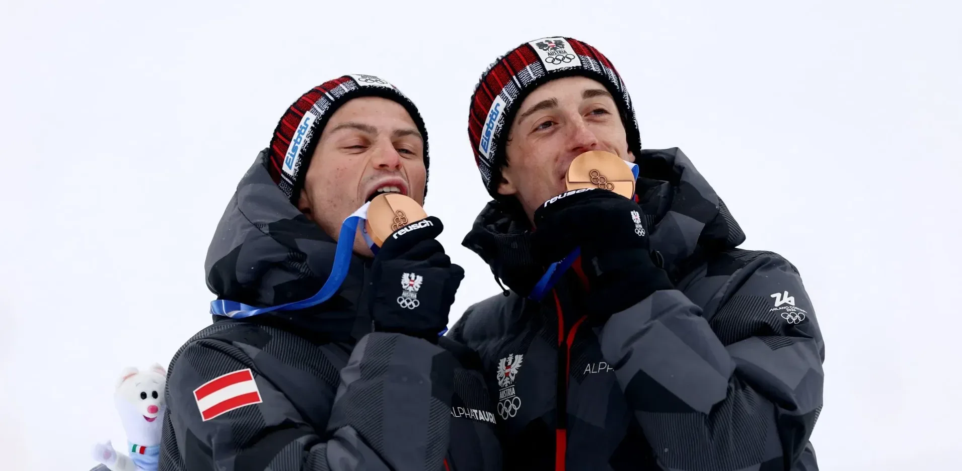 Подробнее о статье Австрійські лижники святкували успіх на Іграх-2026