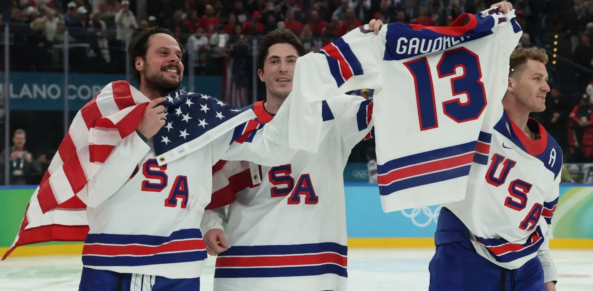 Подробнее о статье Золото Олімпіади-2026 присвячене загиблому гравцю збірної США Джонні Годро