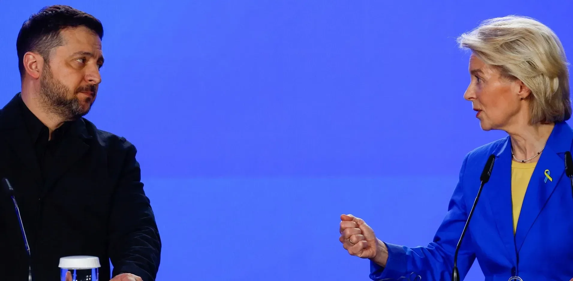 Подробнее о статье Зеленський і фон дер Ляєн обговорюють терміни вступу України до ЄС