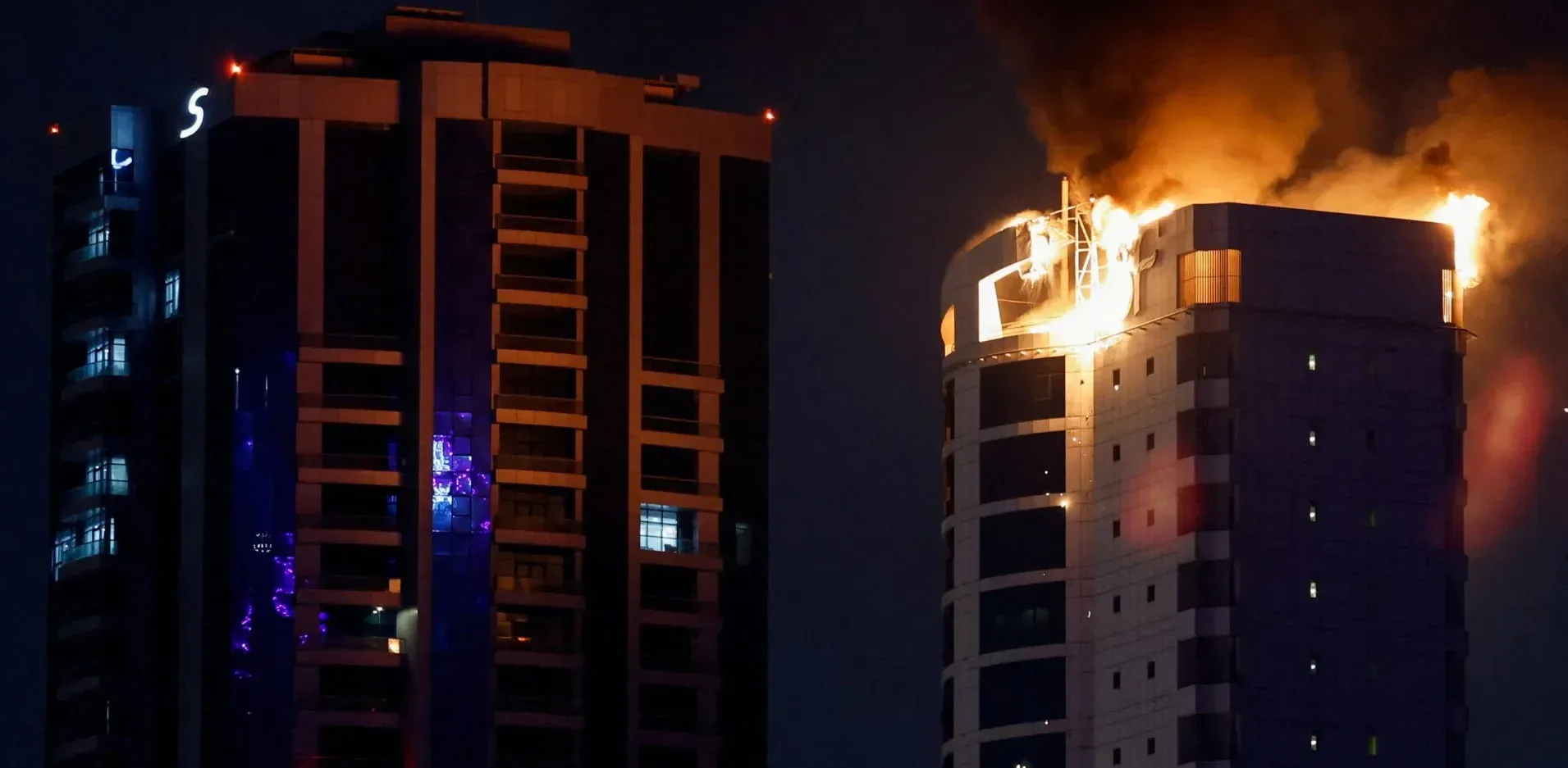 Вы сейчас просматриваете У Бахрейні зруйновано готель після іранського удару, постраждали співробітники Пентагону