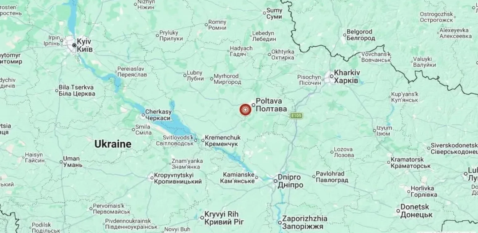 Вы сейчас просматриваете Землетрус у Полтавській області: деталі події