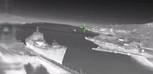 Подробнее о статье ГУР МО показало відео атак на російські об’єкти в Криму