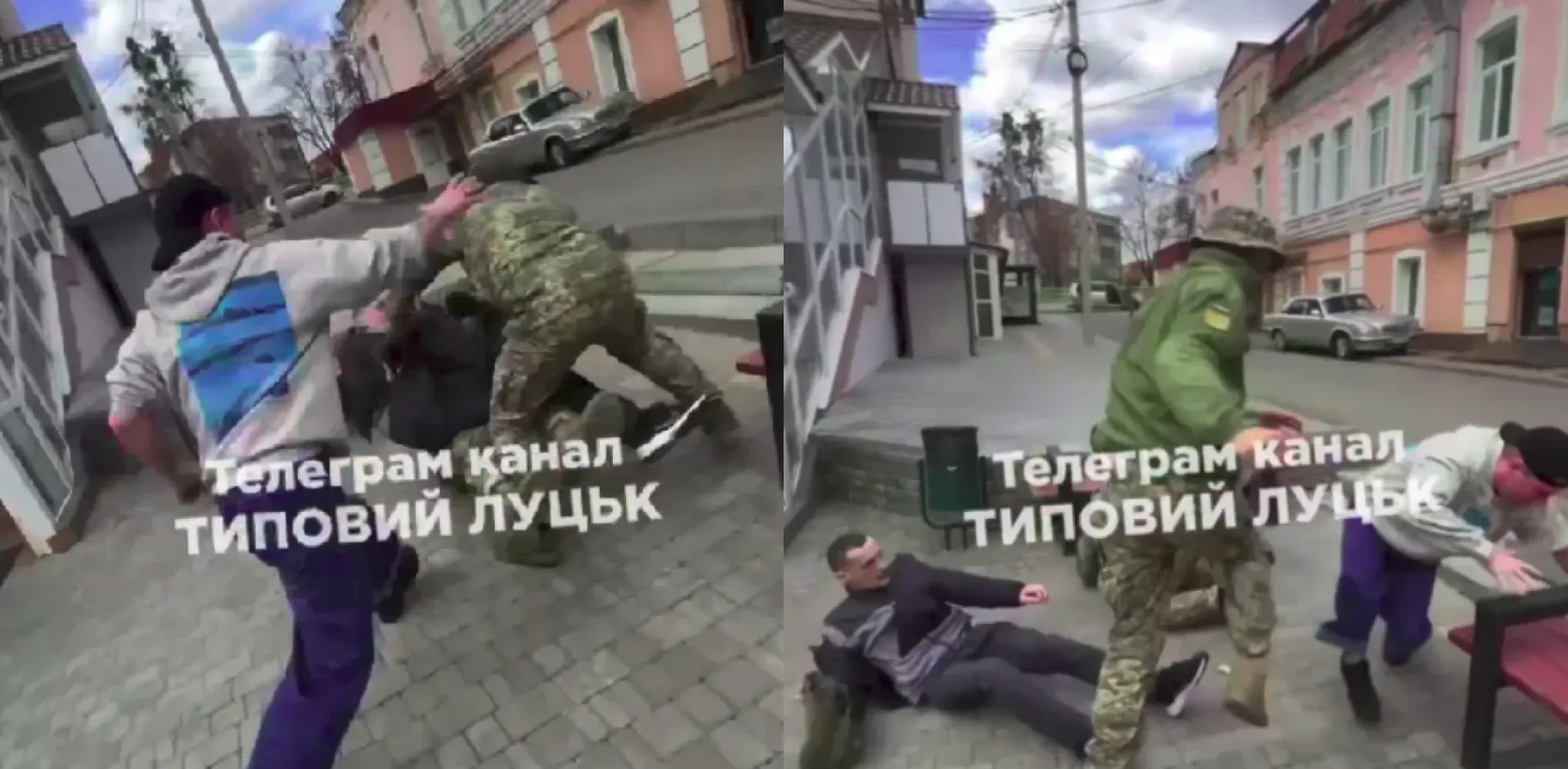 Подробнее о статье Агресивний напад на військових у Луцьку: розшукують нападників