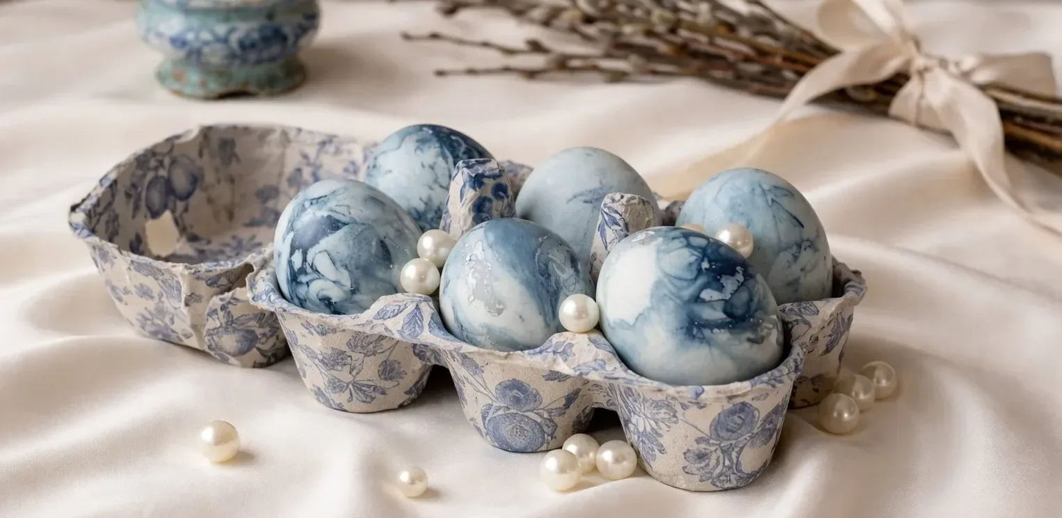 Подробнее о статье Екологічне фарбування крашанок з каркаде