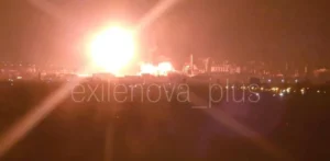 Подробнее о статье Масштабна пожежа в Тольятті після атаки дронів