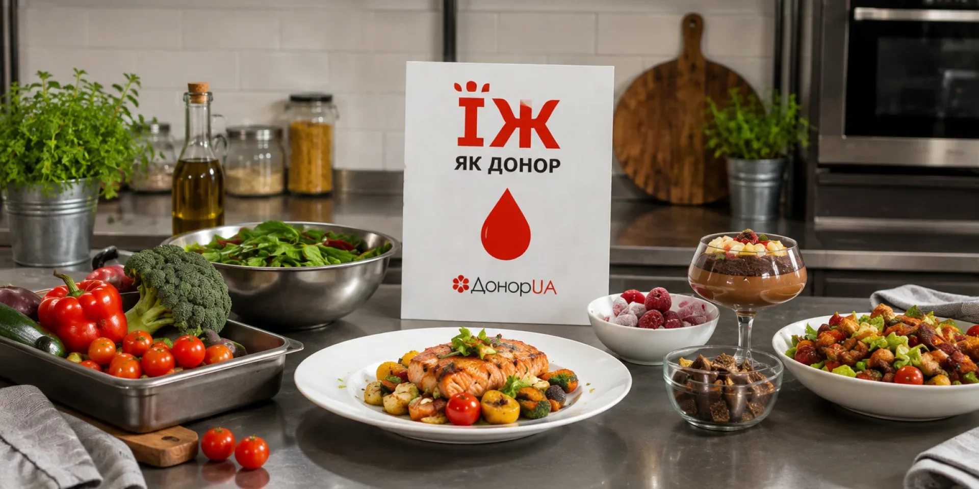 Подробнее о статье Їж як донор: кулінарні поради для відновлення після здачі крові