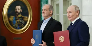 Подробнее о статье Іран звернувся до РФ щодо передачі реактивних БПЛА