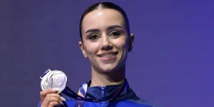Подробнее о статье Срібло Анастасії Курашвілі на чемпіонаті світу зі спортивної аеробіки