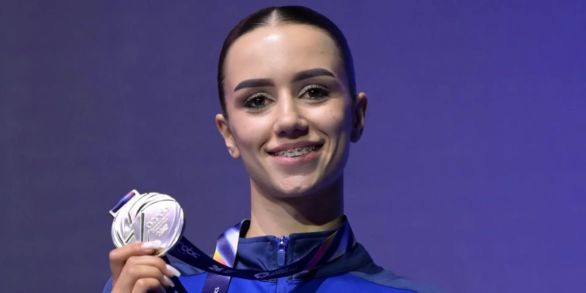 Подробнее о статье Срібло Анастасії Курашвілі на чемпіонаті світу зі спортивної аеробіки