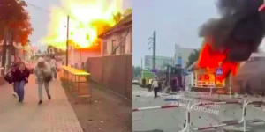 Подробнее о статье Удар шахеда у Звягелі: є загиблі та пожежі