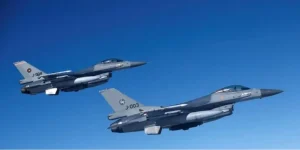 Подробнее о статье Застосування F-16 для збиття реактивних дронів