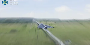 Подробнее о статье Новий український дрон-перехоплювач: перші кадри від Зеленського